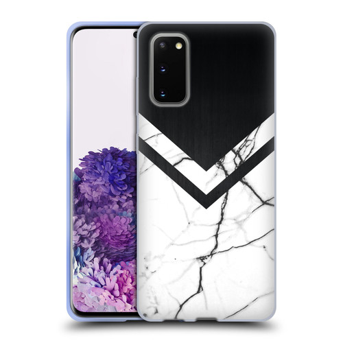 Alyn Spiller Marble Half Cut Soft Gel Case for Samsung Galaxy S20 / S20 5G