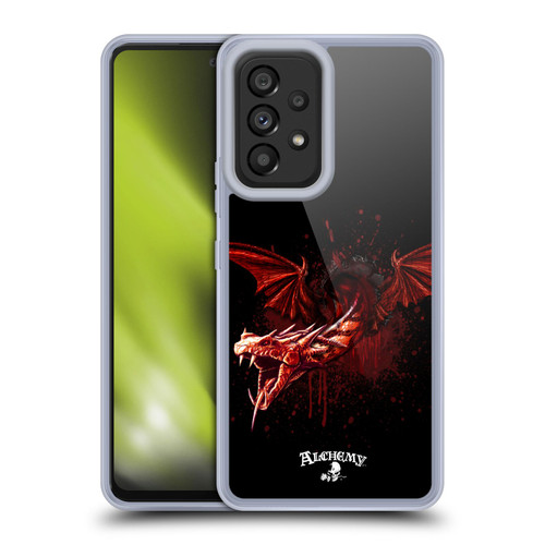 Alchemy Gothic Dragon Devils Travails Soft Gel Case for Samsung Galaxy A53 5G (2022)
