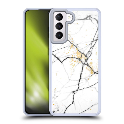 Alyn Spiller Marble Plain Soft Gel Case for Samsung Galaxy S21 5G & MagSafe