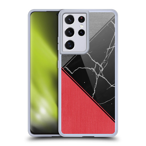 Alyn Spiller Marble Colour Block Soft Gel Case for Samsung Galaxy S21 Ultra 5G & MagSafe