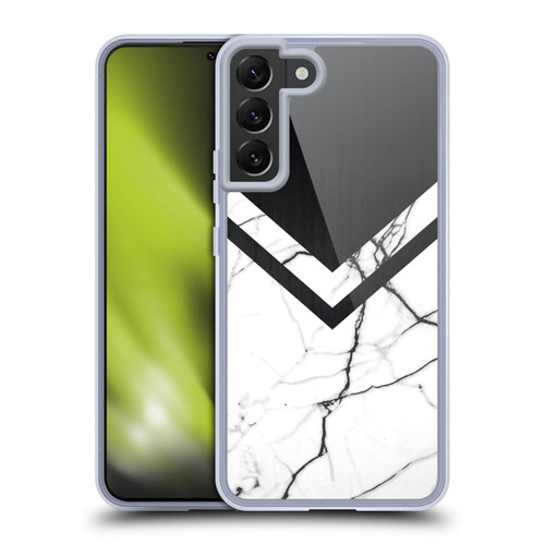 Alyn Spiller Marble Half Cut Soft Gel Case for Samsung Galaxy S22+ 5G & MagSafe