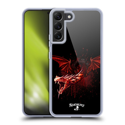 Alchemy Gothic Dragon Devils Travails Soft Gel Case for Samsung Galaxy S22+ 5G & MagSafe