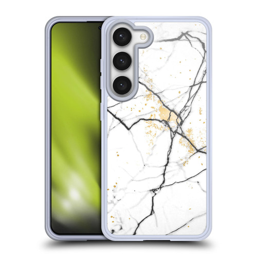 Alyn Spiller Marble Plain Soft Gel Case for Samsung Galaxy S23 5G & MagSafe