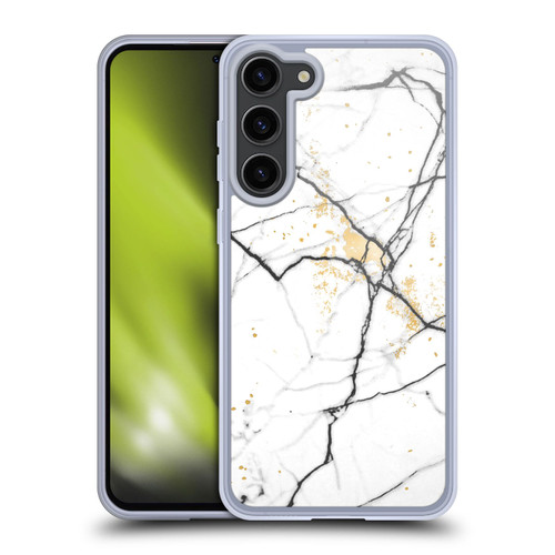 Alyn Spiller Marble Plain Soft Gel Case for Samsung Galaxy S23+ 5G & MagSafe