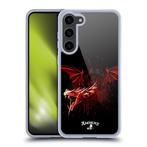 Alchemy Gothic Dragon Devils Travails Soft Gel Case for Samsung Galaxy S23+ 5G & MagSafe
