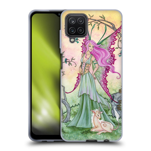 Amy Brown Elemental Series Hummingbird Serenade Soft Gel Case for Samsung Galaxy A12 (2020)