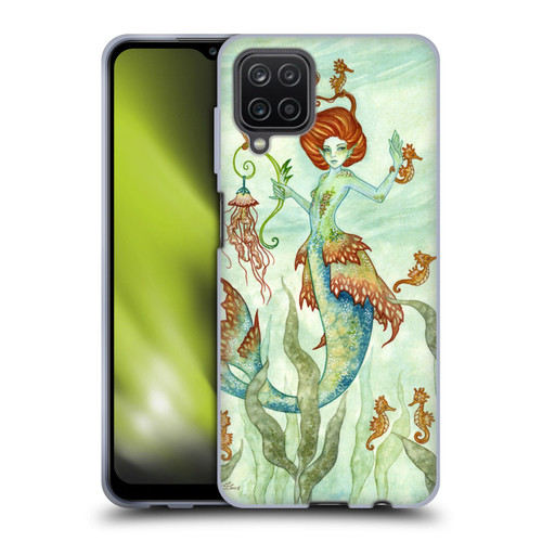 Amy Brown Elemental Series Sea Horse Keeper Soft Gel Case for Samsung Galaxy A12 (2020)