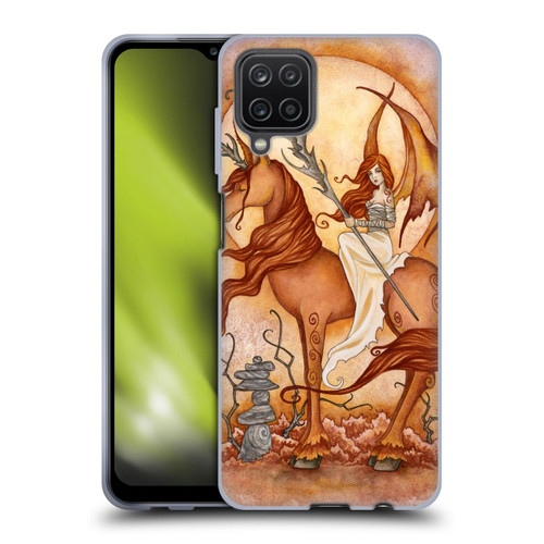 Amy Brown Elemental Series Sunrise Fairy Soft Gel Case for Samsung Galaxy A12 (2020)