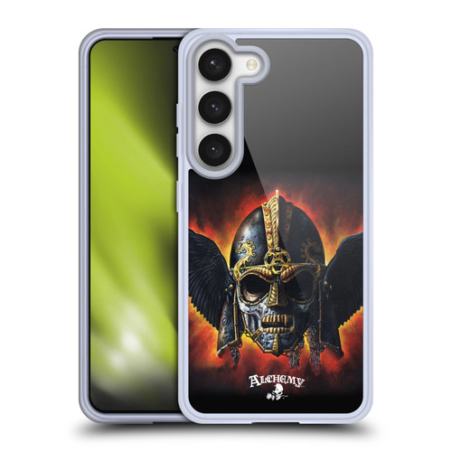 Alchemy Gothic Wing Ossa Raven Head Soft Gel Case for Samsung Galaxy S23 5G & MagSafe