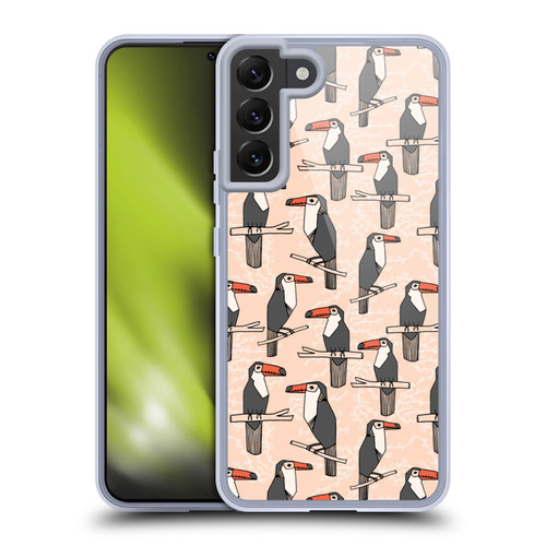 Andrea Lauren Design Birds Toucan Soft Gel Case for Samsung Galaxy S22+ 5G & MagSafe