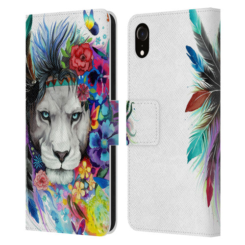 Pixie Cold Cats King Of The Lions Leather Book Wallet Case Cover For Apple iPhone XR