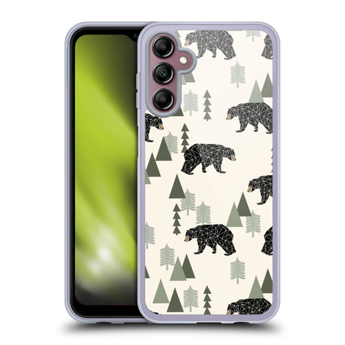 Andrea Lauren Design Animals Geometric Bears Soft Gel Case for Samsung Galaxy A14 5G