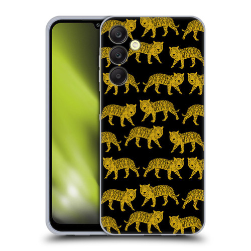 Andrea Lauren Design Animals Black Tiger Soft Gel Case for Samsung Galaxy A25 5G