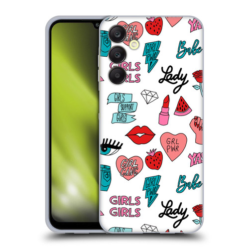 Andrea Lauren Design Lady Like Girl Power Soft Gel Case for Samsung Galaxy A25 5G