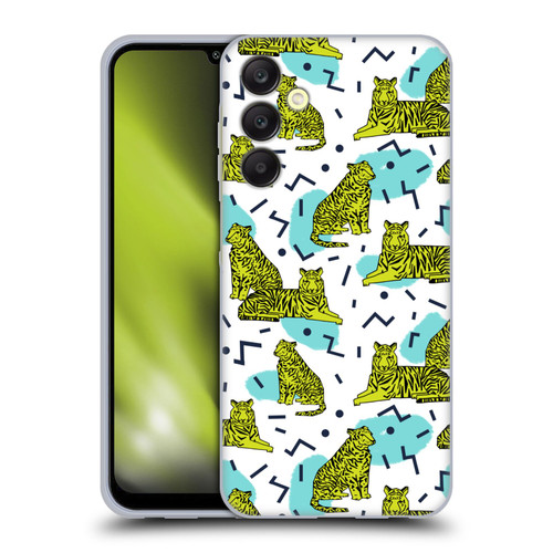 Andrea Lauren Design Animals Neon Tiger Soft Gel Case for Samsung Galaxy A25 5G