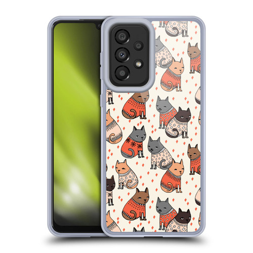 Andrea Lauren Design Animals Cozy Cats Soft Gel Case for Samsung Galaxy A33 5G (2022)