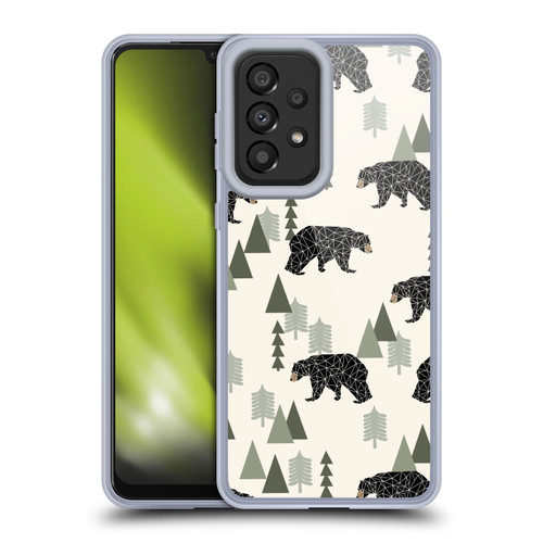 Andrea Lauren Design Animals Geometric Bears Soft Gel Case for Samsung Galaxy A33 5G (2022)