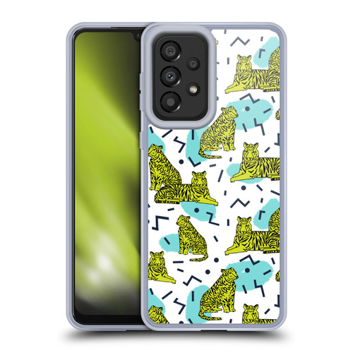 Andrea Lauren Design Animals Neon Tiger Soft Gel Case for Samsung Galaxy A33 5G (2022)