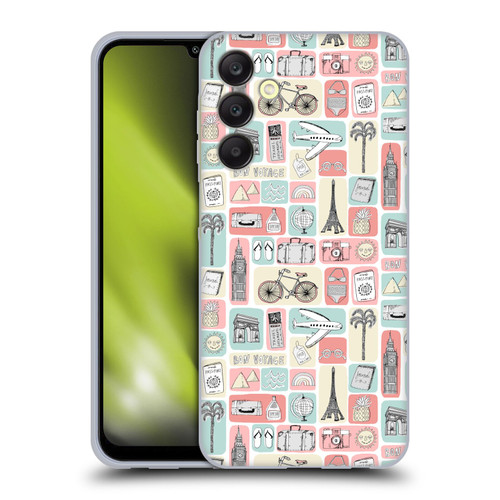 Andrea Lauren Design Lady Like Travel Love Soft Gel Case for Samsung Galaxy A25 5G