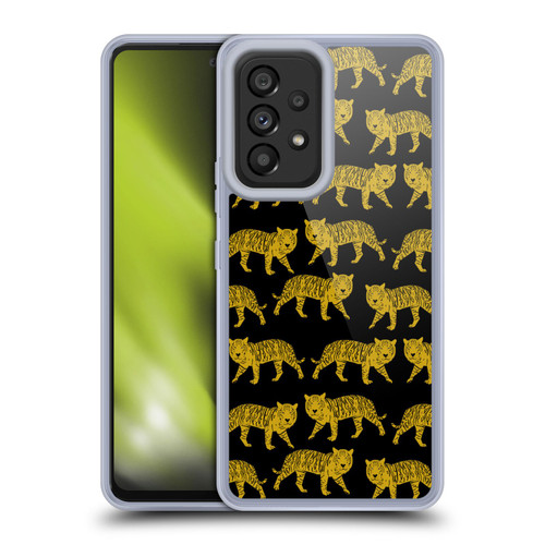 Andrea Lauren Design Animals Black Tiger Soft Gel Case for Samsung Galaxy A53 5G (2022)