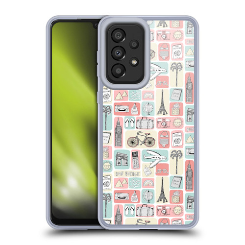 Andrea Lauren Design Lady Like Travel Love Soft Gel Case for Samsung Galaxy A33 5G (2022)