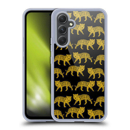 Andrea Lauren Design Animals Black Tiger Soft Gel Case for Samsung Galaxy A54 5G