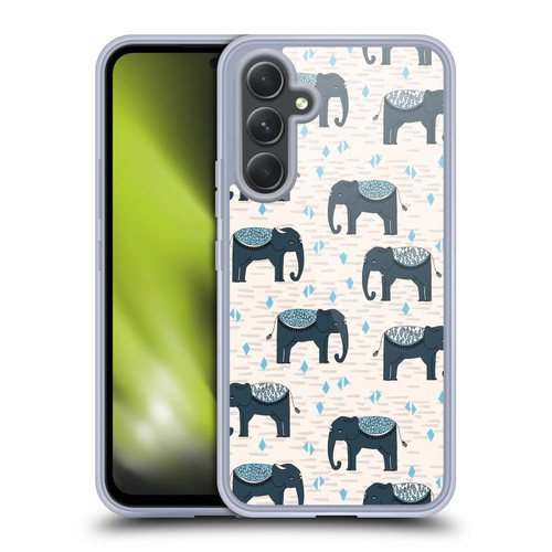 Andrea Lauren Design Animals Elephant Soft Gel Case for Samsung Galaxy A54 5G