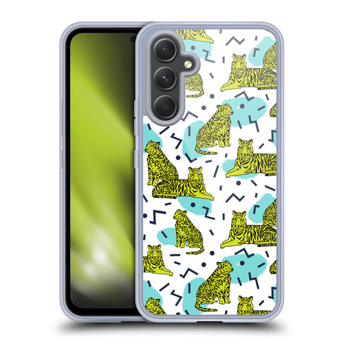 Andrea Lauren Design Animals Neon Tiger Soft Gel Case for Samsung Galaxy A54 5G