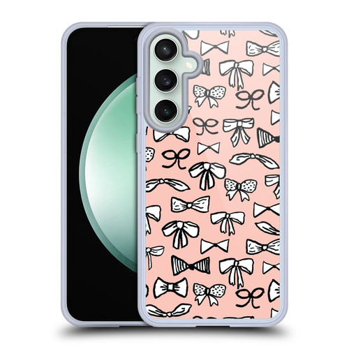 Andrea Lauren Design Lady Like Bow Soft Gel Case for Samsung Galaxy S23 FE 5G & MagSafe