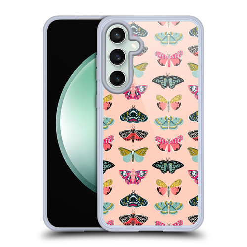 Andrea Lauren Design Lady Like Moths Soft Gel Case for Samsung Galaxy S23 FE 5G & MagSafe