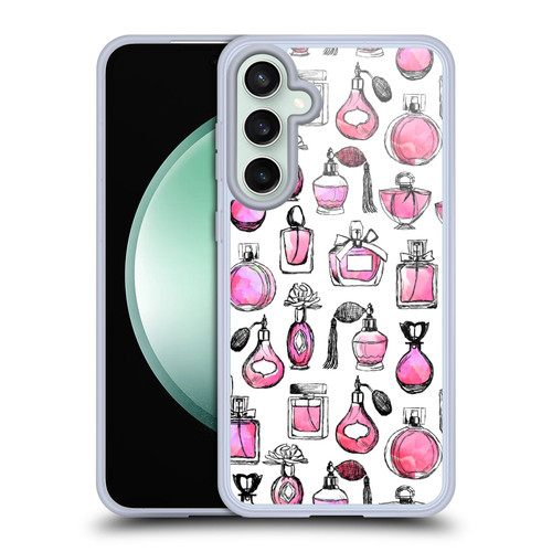 Andrea Lauren Design Lady Like Perfumes Soft Gel Case for Samsung Galaxy S23 FE 5G & MagSafe