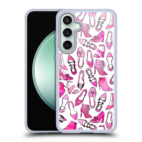 Andrea Lauren Design Lady Like Shoe Addict Soft Gel Case for Samsung Galaxy S23 FE 5G & MagSafe