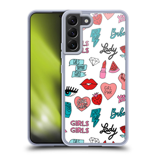 Andrea Lauren Design Lady Like Girl Power Soft Gel Case for Samsung Galaxy S22+ 5G & MagSafe