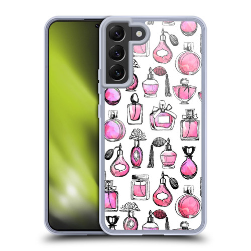 Andrea Lauren Design Lady Like Perfumes Soft Gel Case for Samsung Galaxy S22+ 5G & MagSafe