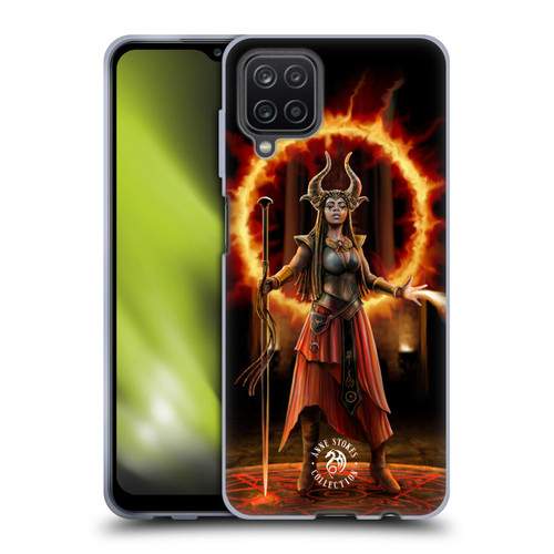 Anne Stokes Female Elementals Fire Soft Gel Case for Samsung Galaxy A12 (2020)