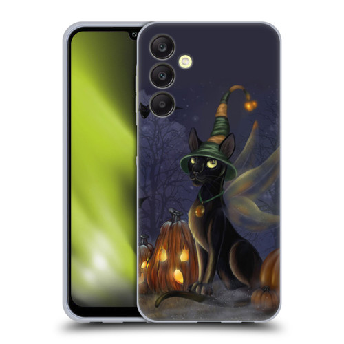 Ash Evans Black Cats The Witching Time Soft Gel Case for Samsung Galaxy A25 5G