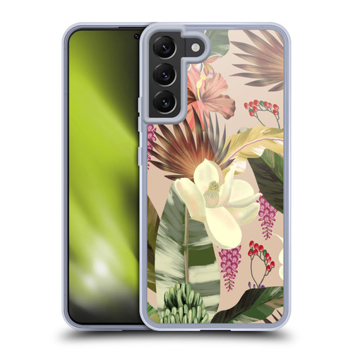 Anis Illustration Graphics New Tropicals Soft Gel Case for Samsung Galaxy S22+ 5G & MagSafe