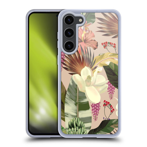 Anis Illustration Graphics New Tropicals Soft Gel Case for Samsung Galaxy S23+ 5G & MagSafe