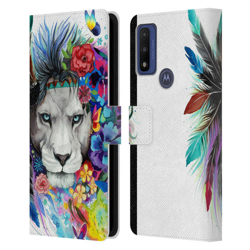 Pixie Cold Cats King Of The Lions Leather Book Wallet Case Cover For Motorola G Pure