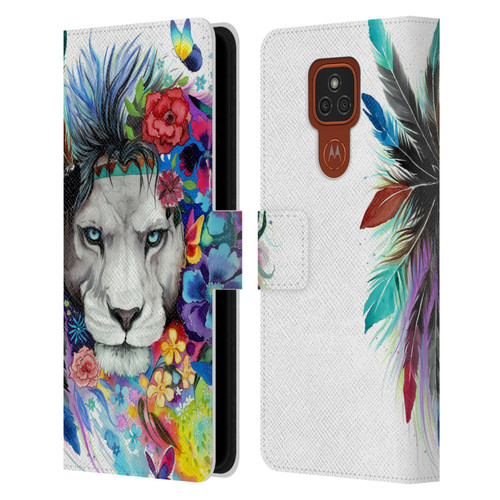 Pixie Cold Cats King Of The Lions Leather Book Wallet Case Cover For Motorola Moto E7 Plus