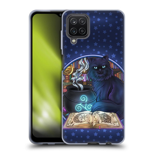 Brigid Ashwood Cats Black Cat Magic Soft Gel Case for Samsung Galaxy A12 (2020)