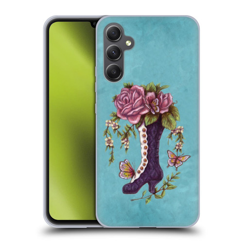 Brigid Ashwood Vintage Romance 2 Velvet Blossoms 2 Soft Gel Case for Samsung Galaxy A34 5G