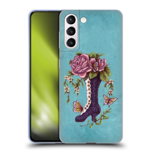 Brigid Ashwood Vintage Romance 2 Velvet Blossoms 2 Soft Gel Case for Samsung Galaxy S21+ 5G & MagSafe