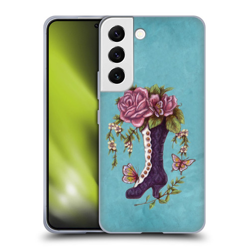 Brigid Ashwood Vintage Romance 2 Velvet Blossoms 2 Soft Gel Case for Samsung Galaxy S22 5G & MagSafe