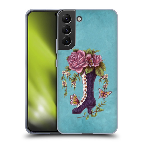 Brigid Ashwood Vintage Romance 2 Velvet Blossoms 2 Soft Gel Case for Samsung Galaxy S22+ 5G & MagSafe