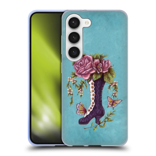 Brigid Ashwood Vintage Romance 2 Velvet Blossoms 2 Soft Gel Case for Samsung Galaxy S23 5G & MagSafe