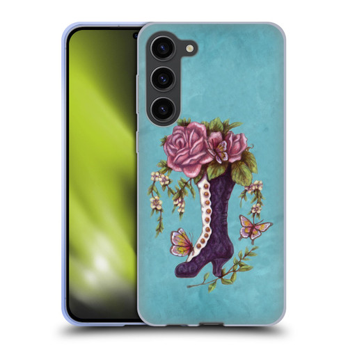 Brigid Ashwood Vintage Romance 2 Velvet Blossoms 2 Soft Gel Case for Samsung Galaxy S23+ 5G & MagSafe