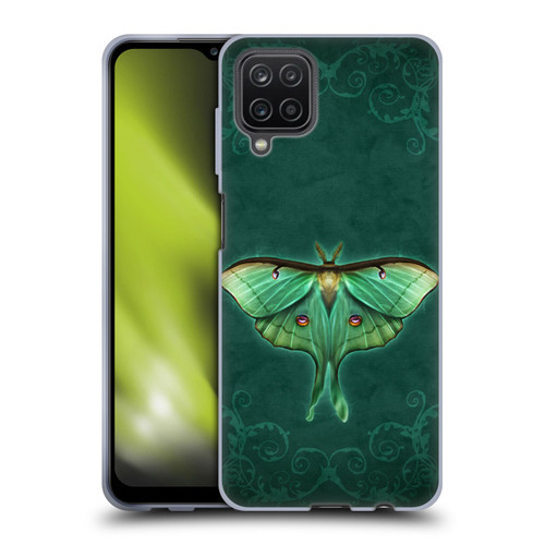 Brigid Ashwood Winged Things Luna Moth Soft Gel Case for Samsung Galaxy A12 (2020)