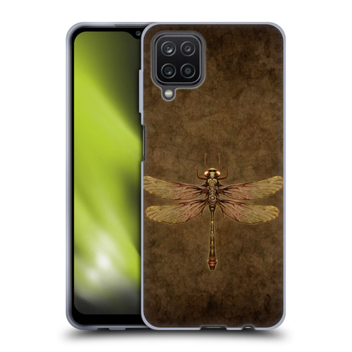 Brigid Ashwood Winged Things Steampunk Dragonfly Soft Gel Case for Samsung Galaxy A12 (2020)