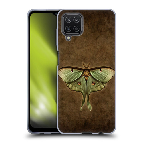 Brigid Ashwood Winged Things Steampunk Luna Moth Soft Gel Case for Samsung Galaxy A12 (2020)